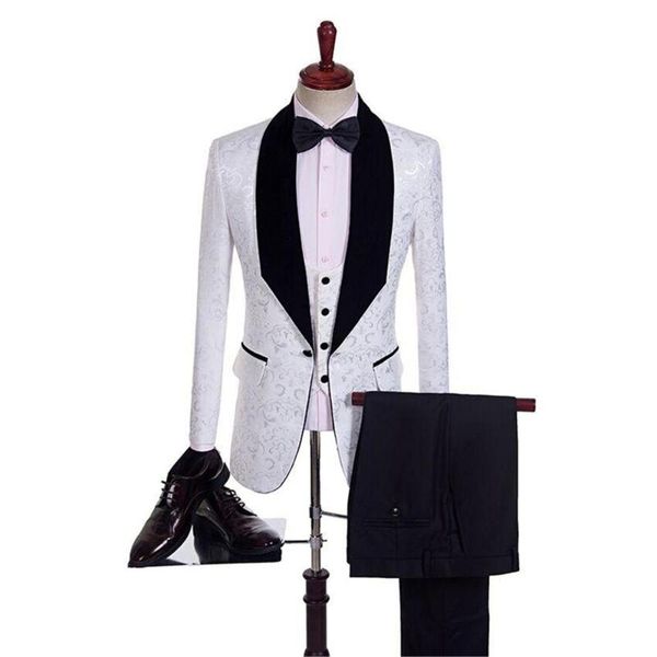 men suits custom made shawl lapel man pattern groom tuxedos wedding/prom 3 pieces ( jacket+pants+vest+tie ) e206, White;black
men suits custom made shawl lapel man pattern groom tuxedos wedding/prom 3 pieces ( jacket+pants+vest+tie ) e206, White;black