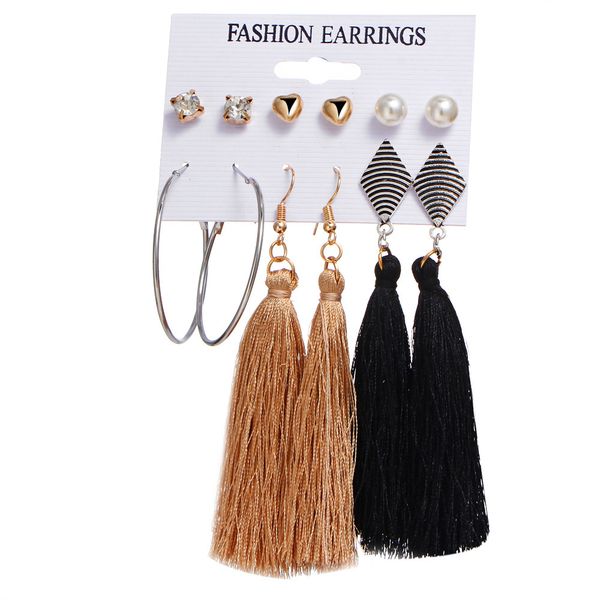 posimi second alloy tassels earrings concise temperament earrings manual earring, Golden
posimi second alloy tassels earrings concise temperament earrings manual earring, Golden
