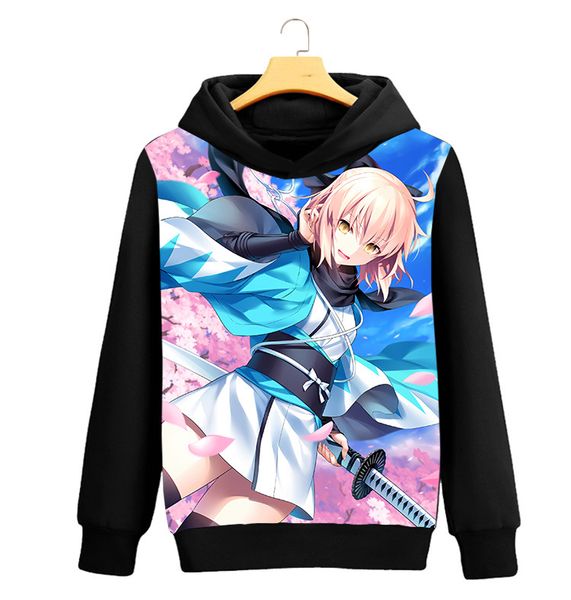 модные толстовки аниме fate / stay night косплей толстовка springautumn унисекс пуловер с капюшоном пальто топы, Black
модные толстовки аниме fate / stay night косплей толстовка springautumn унисекс пуловер с капюшоном пальто топы, Black