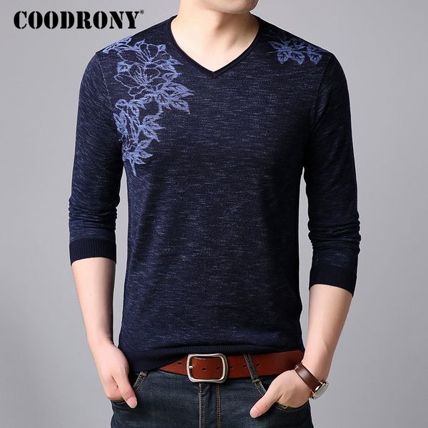 coodrony sweater men clothes 2018 autumn winter new arrival soft warm pullover casual v-neck knitted cashmere wool sweaters 8264, White;black
coodrony sweater men clothes 2018 autumn winter new arrival soft warm pullover casual v-neck knitted cashmere wool sweaters 8264, White;black