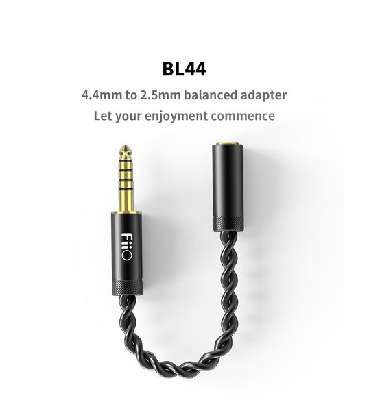 Fiio BL44 4.4mm до 2,5 мм Мужской Женский сбалансирован кабель для X7 Mark II