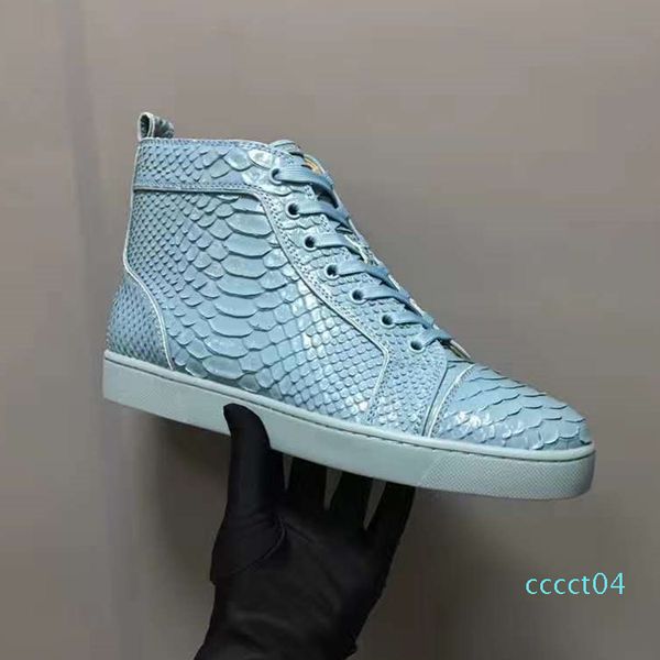 new 2019 krystal sneaker snakeskin red bottom leather premium casual shoes, lace-up flat shoes for both men and women ct04, Black
new 2019 krystal sneaker snakeskin red bottom leather premium casual shoes, lace-up flat shoes for both men and women ct04, Black
