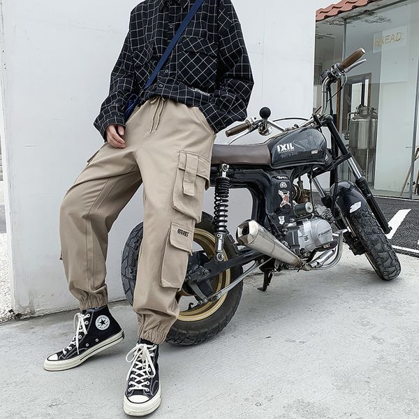 men black joggers pants summer 2020 mens big pockets ankel cargo pants male spring streetwear overalls sweatpants
men black joggers pants summer 2020 mens big pockets ankel cargo pants male spring streetwear overalls sweatpants