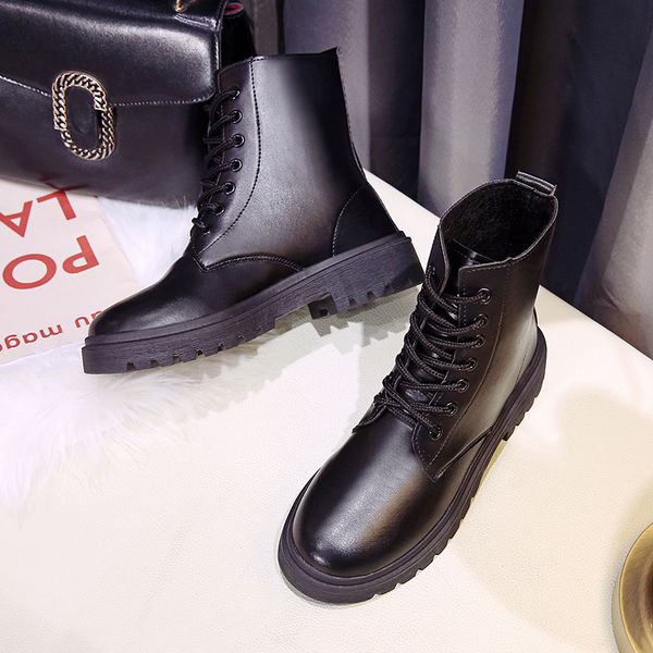 ankle boots women black retro western leather women boots low flat non-slip women's winter in ankle 2020
ankle boots women black retro western leather women boots low flat non-slip women's winter in ankle 2020