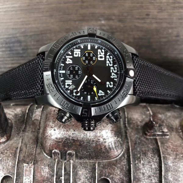 High Quality Luxury Chronograph Men's Avenger Fighter Watch Stainless Steel Japanese Quartz Men Mens Watch Watches Wristwatches
High Quality Luxury Chronograph Men's Avenger Fighter Watch Stainless Steel Japanese Quartz Men Mens Watch Watches Wristwatches