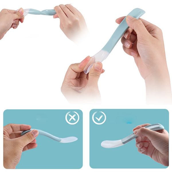 new baby soft silicone spoon candy color temperature sensing spoon children food baby feeding tools s1k
new baby soft silicone spoon candy color temperature sensing spoon children food baby feeding tools s1k