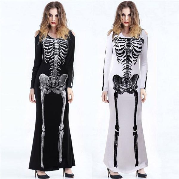 skeleton printed women costumes women long sleeve hollow out ghost costumes halloween women cosplay dress scary skull, Black;red
skeleton printed women costumes women long sleeve hollow out ghost costumes halloween women cosplay dress scary skull, Black;red