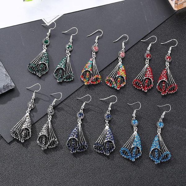 new mix ram leela earrings bohemia dangle tassel retro paper quilling fringed inlaid zircon colorful fashion earrings for women girl dhl, Silver
new mix ram leela earrings bohemia dangle tassel retro paper quilling fringed inlaid zircon colorful fashion earrings for women girl dhl, Silver