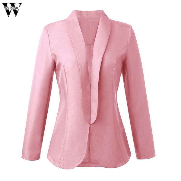womail 2019 new fashion women blazer long sleeve open front cardigan suit turn-down collar knit blazer jl12 mujeres rompevientos, White;black
womail 2019 new fashion women blazer long sleeve open front cardigan suit turn-down collar knit blazer jl12 mujeres rompevientos, White;black