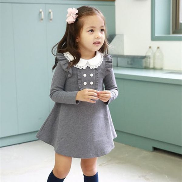 2020 spring autumn new arrival cotton girl korean clothes doll collar long sleeved casual girls a-line mini dress kids clothing y200317, Red;yellow
2020 spring autumn new arrival cotton girl korean clothes doll collar long sleeved casual girls a-line mini dress kids clothing y200317, Red;yellow