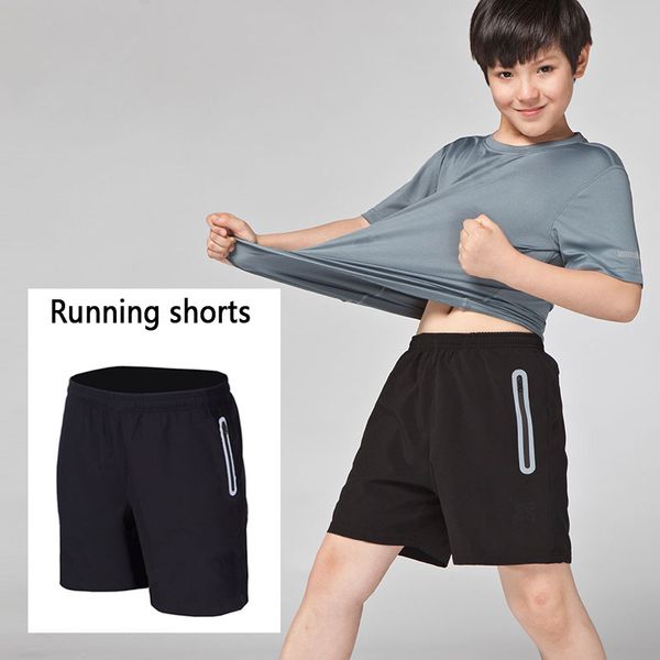 running shorts kids training workout quick dry fitness gym printing sport shorts with pocket reflective running jogger, Black;blue
running shorts kids training workout quick dry fitness gym printing sport shorts with pocket reflective running jogger, Black;blue