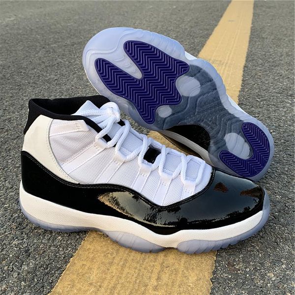 Concord White Black Basketball Shoes 11 11s 45 Concord Mens Fashion Outdoor Trainers Sports Sneakers Designer Shoes Top Quality
Concord White Black Basketball Shoes 11 11s 45 Concord Mens Fashion Outdoor Trainers Sports Sneakers Designer Shoes Top Quality