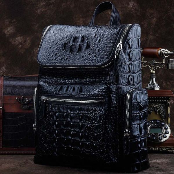 ourui crocodile leather men backpack himalayan white male general men's backpack men bag
ourui crocodile leather men backpack himalayan white male general men's backpack men bag