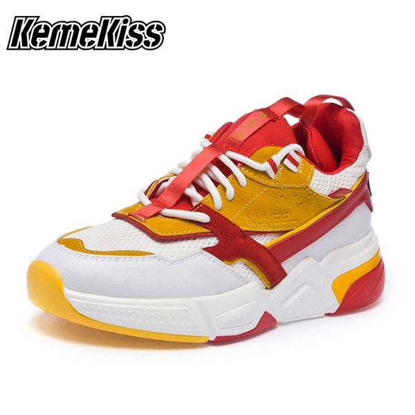 kemekiss real leather women running shoes street dance sport shoes girl trainers sneakers daily fashion women size 35-43
kemekiss real leather women running shoes street dance sport shoes girl trainers sneakers daily fashion women size 35-43
