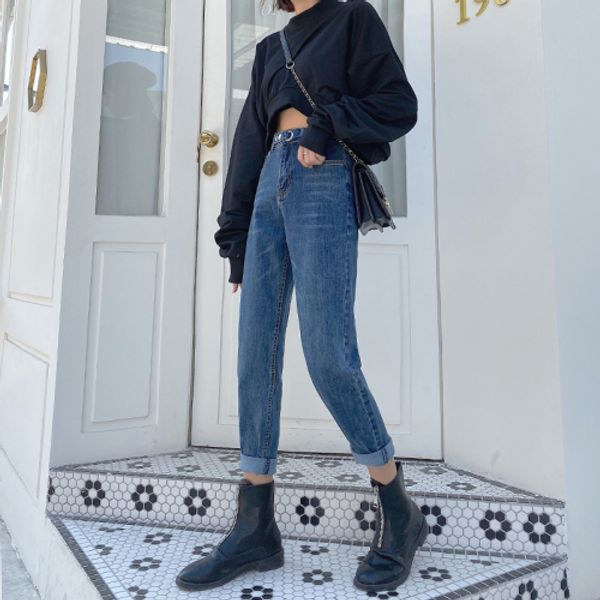 2020 new woman jeans boyfriend dark blue high waist chic denim pencil pants woman korean vintage jean female 5xl
2020 new woman jeans boyfriend dark blue high waist chic denim pencil pants woman korean vintage jean female 5xl
