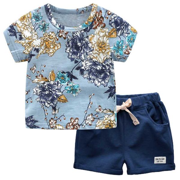 kisbini new 2020 summer boys kids clothes set flower printed pure cotton t-shirt+pants suit for boys children clothes, White
kisbini new 2020 summer boys kids clothes set flower printed pure cotton t-shirt+pants suit for boys children clothes, White