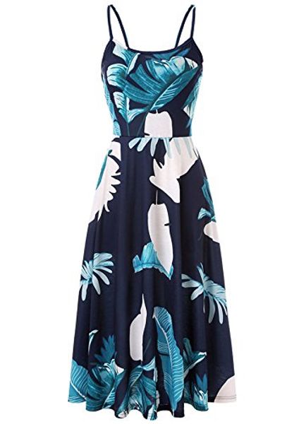 yidarton women summer sleeveless adjustable strappy floral flared swing dress, Black;gray
yidarton women summer sleeveless adjustable strappy floral flared swing dress, Black;gray