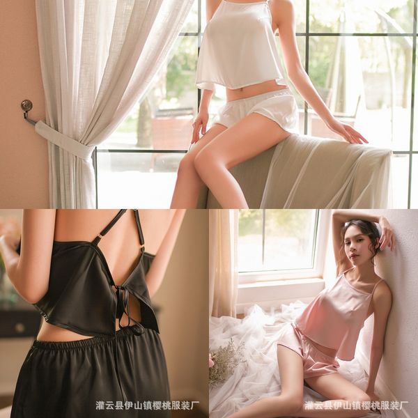 qolxj cherry kernel lingerie women's backless sling underwear ribbon lace ribbon passionate temptation perspective sling nightdres, Blue;red
qolxj cherry kernel lingerie women's backless sling underwear ribbon lace ribbon passionate temptation perspective sling nightdres, Blue;red