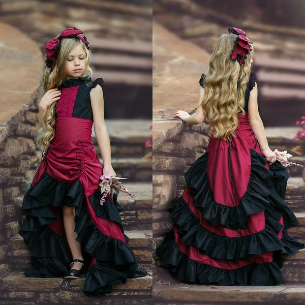 lovely 2020 flower girls dresses for wedding ruffles hi lo red and black satin lace kids formal wear high collar girl pegeant dress, White;blue
lovely 2020 flower girls dresses for wedding ruffles hi lo red and black satin lace kids formal wear high collar girl pegeant dress, White;blue