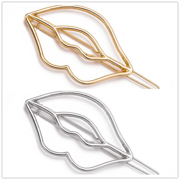 hair clips 1pc women girls fashion hairpins hollow lip mouth clip gold sliver delicate pin decorations jewelry accessories
hair clips 1pc women girls fashion hairpins hollow lip mouth clip gold sliver delicate pin decorations jewelry accessories