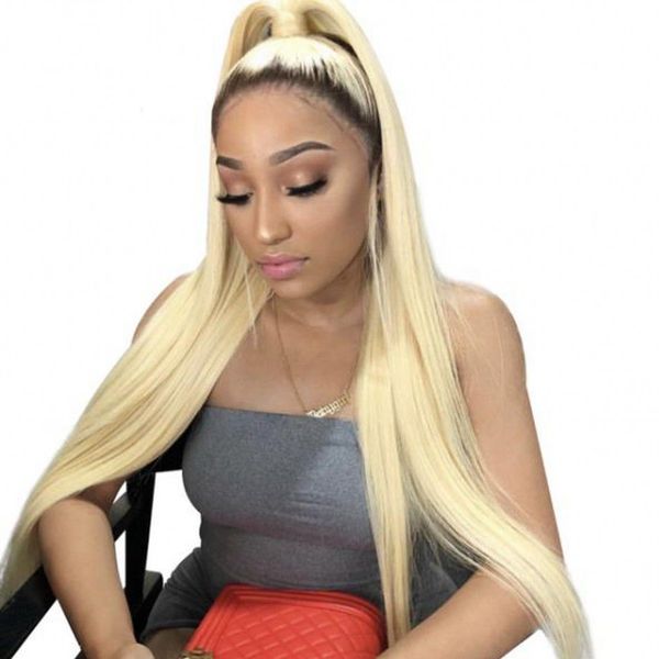 mongolian blonde lace front wigs with baby hair 1b/613 straight human hair wig for black women, Black;brown
mongolian blonde lace front wigs with baby hair 1b/613 straight human hair wig for black women, Black;brown