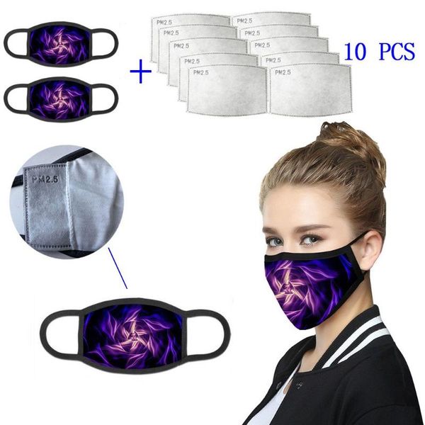 10 pcs pm2.5 activated carbon filter 3d face maskswashable and reusable with filter dustproof respirator cloth pm2.5 facemask, Black
10 pcs pm2.5 activated carbon filter 3d face maskswashable and reusable with filter dustproof respirator cloth pm2.5 facemask, Black