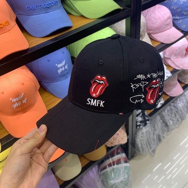bunny's red baseball baseball sun hat sun hat 2020 national fashion embroidery big tongue cap male and female couples sunshade cap, Blue;gray
bunny's red baseball baseball sun hat sun hat 2020 national fashion embroidery big tongue cap male and female couples sunshade cap, Blue;gray
