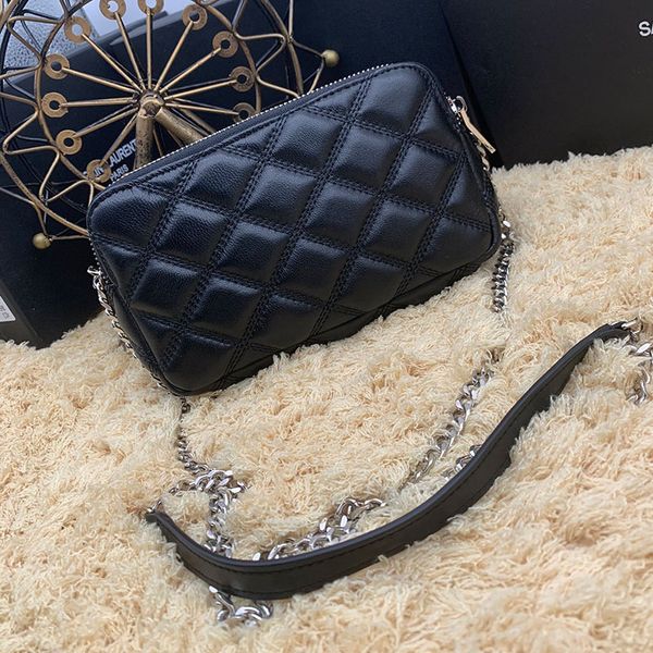 classic ling plaid double zipper handbags purse mini single shoulder crossbody bags soft sheepskin women camera bag fashinable joker
classic ling plaid double zipper handbags purse mini single shoulder crossbody bags soft sheepskin women camera bag fashinable joker