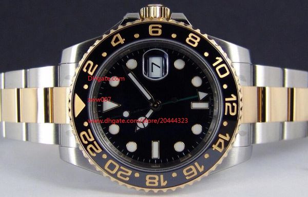 wristwatches asia 2813 movement 40mm ceramic two tone gold gmt 116713 116713ln automatic mens men's watch watches, Slivery;brown
wristwatches asia 2813 movement 40mm ceramic two tone gold gmt 116713 116713ln automatic mens men's watch watches, Slivery;brown