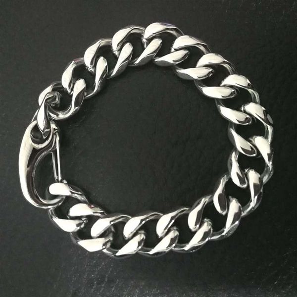 link, chain bracelet mens on hand stainless steel big chains hip hop punk charm jewelry for neck wholesale, Black
link, chain bracelet mens on hand stainless steel big chains hip hop punk charm jewelry for neck wholesale, Black