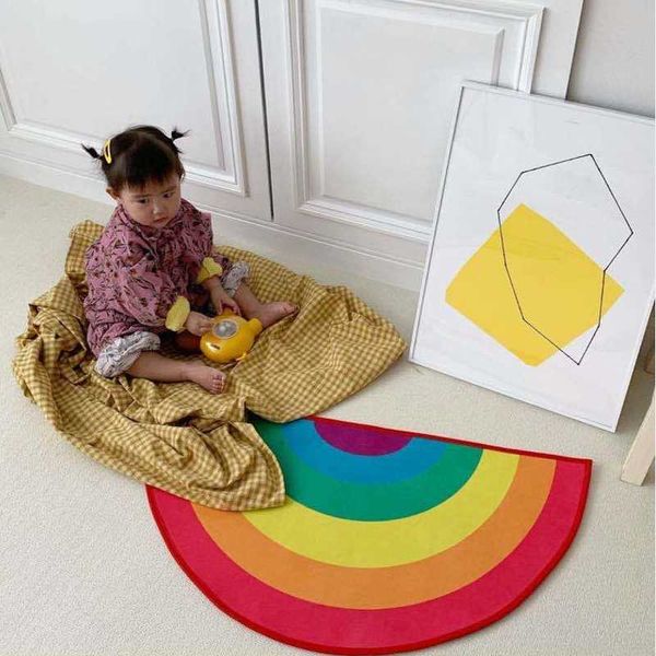 home bedroom kids room rainbow carpet area rug colorful floor mat doormat for living rooms kitchen room decoration prop mats
home bedroom kids room rainbow carpet area rug colorful floor mat doormat for living rooms kitchen room decoration prop mats