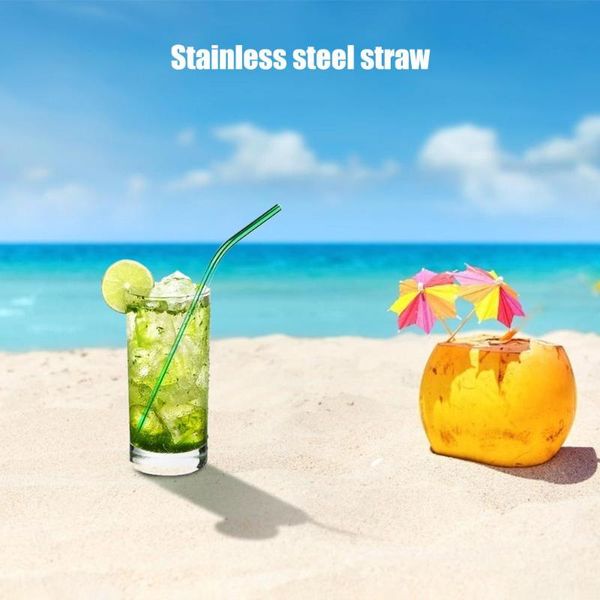 4pcs reusable drinking straws cleaning brush set drinks coffee supplies stainless steel metal straw with cleaner brush for mag
4pcs reusable drinking straws cleaning brush set drinks coffee supplies stainless steel metal straw with cleaner brush for mag