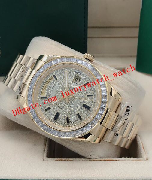 latest version 8 style mens 41mm pave full diamond dial 228239 218399 asia 2813 movement mechanical automatic mens watches
latest version 8 style mens 41mm pave full diamond dial 228239 218399 asia 2813 movement mechanical automatic mens watches