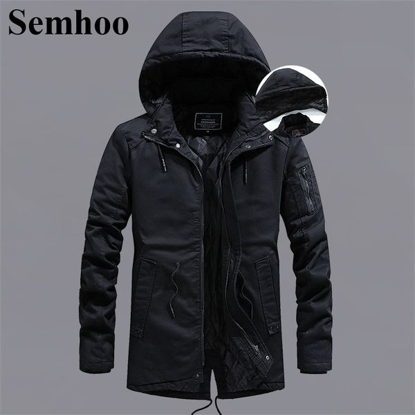 men's down & parkas winter coats 2021 thick warm windproof cotton clothing casual fashion hooded mid long plus-size menswear, Black
men's down & parkas winter coats 2021 thick warm windproof cotton clothing casual fashion hooded mid long plus-size menswear, Black