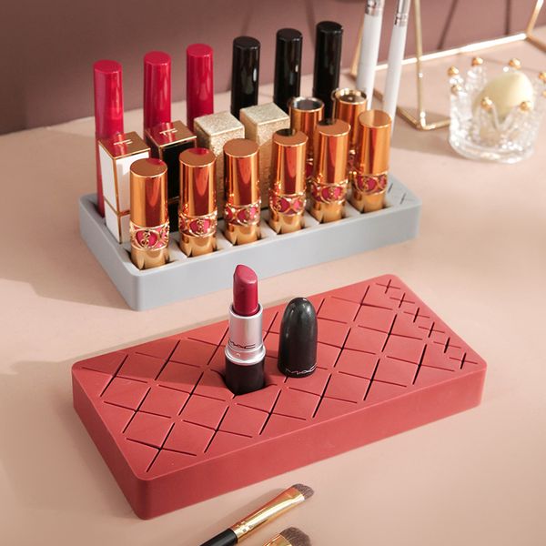 bathroom storage & organization 24 grid silicone lipstick rack deskcosmetics box eyebrow pencil lip gloss display stand
bathroom storage & organization 24 grid silicone lipstick rack deskcosmetics box eyebrow pencil lip gloss display stand