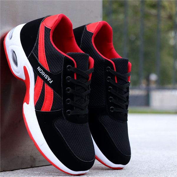 mens shoes sneakers breathable mesh sports casual shoes outdoor men air cushion walking jogging zapatillas hombre deportiva, Black
mens shoes sneakers breathable mesh sports casual shoes outdoor men air cushion walking jogging zapatillas hombre deportiva, Black
