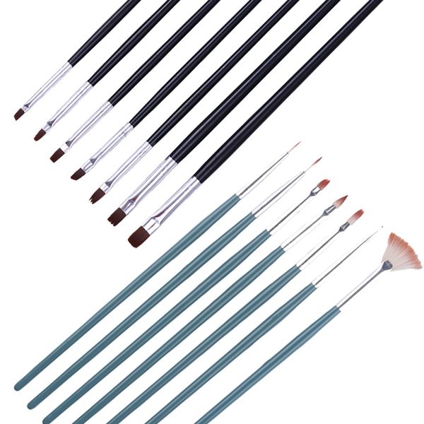 7 pcs/set nail art brush painting carving dotting pen craft building emboss shaping hollow sculpture clay tips tool, Yellow
7 pcs/set nail art brush painting carving dotting pen craft building emboss shaping hollow sculpture clay tips tool, Yellow
