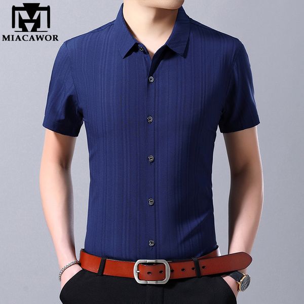 new dress shirt men solid colors summer short sleeve casual shirts slim fit chemise homme men clothing c445, White;black
new dress shirt men solid colors summer short sleeve casual shirts slim fit chemise homme men clothing c445, White;black