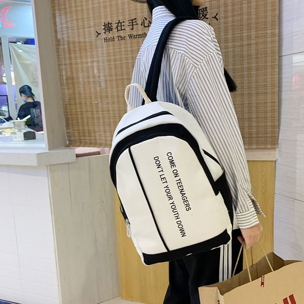 новое письмо backbags для женщин 2020 сумки для путешествий laptop bagpack повседневной школы рюкзака школы для подростков девочек student b
новое письмо backbags для женщин 2020 сумки для путешествий laptop bagpack повседневной школы рюкзака школы для подростков девочек student b