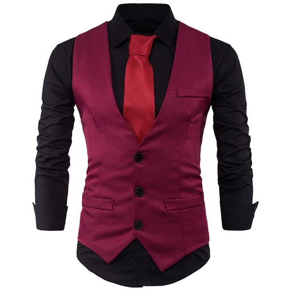 lasperal 2018 vintage suit vest men spring casual slim fit business male vest waistcoat fashion solid v-neck party formal, Black;white
lasperal 2018 vintage suit vest men spring casual slim fit business male vest waistcoat fashion solid v-neck party formal, Black;white