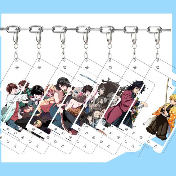 anime demon slayer keychain kamado tanjirou pendant jewelry fans gift, Silver
anime demon slayer keychain kamado tanjirou pendant jewelry fans gift, Silver