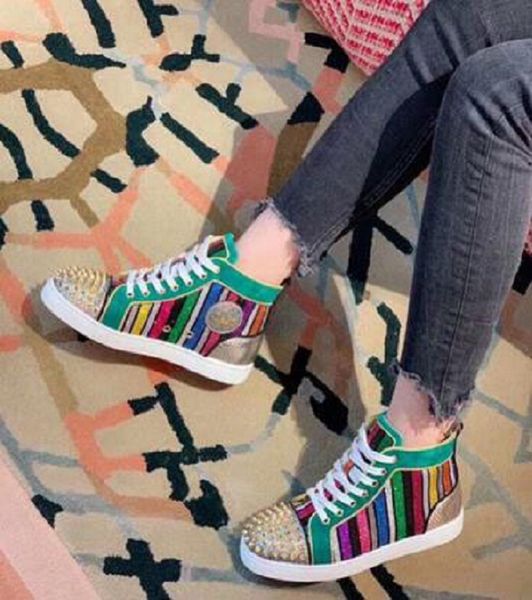 high fun multi-colored rhinestone red bottoms man casual shoes man women shoes sneaker pik pik brand orlato men's flat party wedding, Black
high fun multi-colored rhinestone red bottoms man casual shoes man women shoes sneaker pik pik brand orlato men's flat party wedding, Black