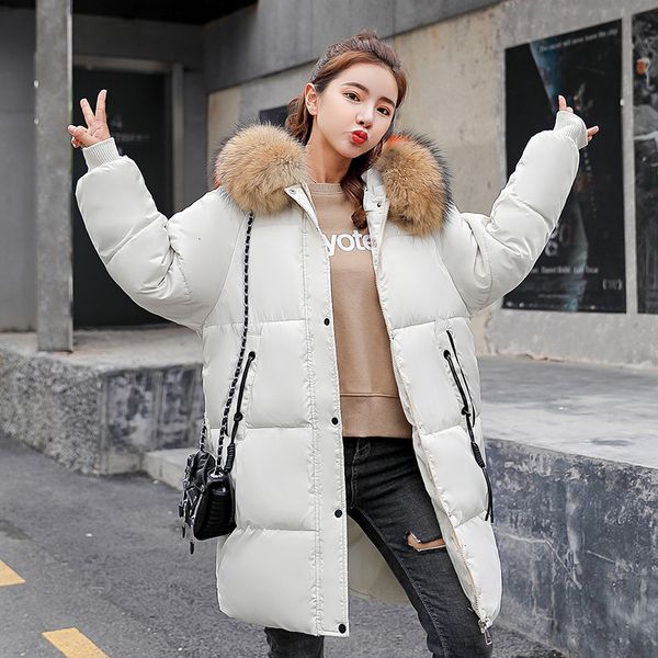 2019 women winter jackets down cats cape plus size parka mujer jackets long fashion women's fur coats, Black
2019 women winter jackets down cats cape plus size parka mujer jackets long fashion women's fur coats, Black
