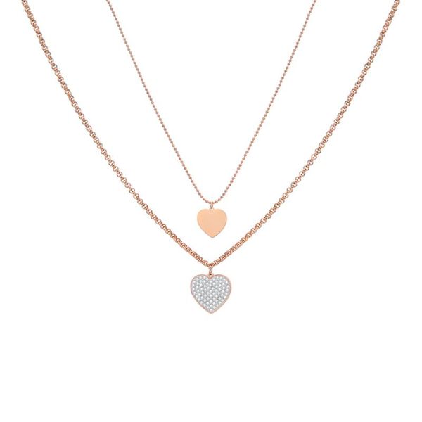 2020 korean new heart double layer chokers popcorn chain necklaces for women girls party gifts trendy stainless steel jewelry, Golden;silver
2020 korean new heart double layer chokers popcorn chain necklaces for women girls party gifts trendy stainless steel jewelry, Golden;silver