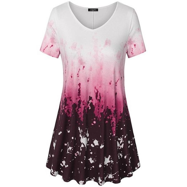 plus size womens and blouses summer streetwear tie dye print woman blouse ladies women clothes 2019 fashion clothing, White
plus size womens and blouses summer streetwear tie dye print woman blouse ladies women clothes 2019 fashion clothing, White