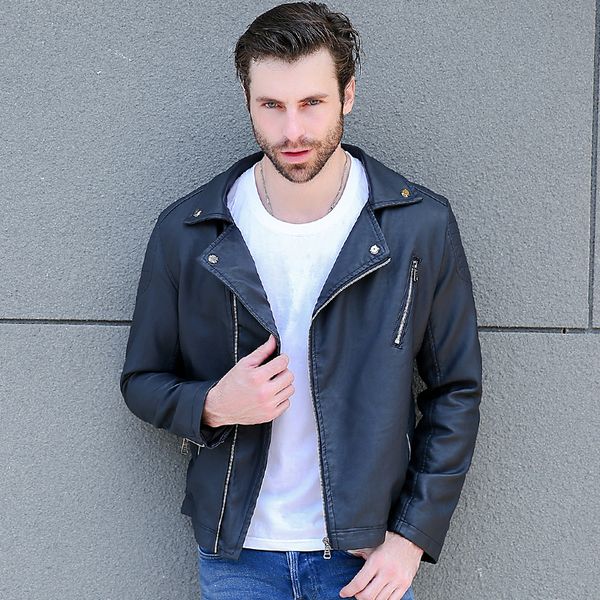 nxh winter pu leather jacket men thick faux leather coats bomber jacket men quality goods bright streetwear outwear moto 6xl, Black
nxh winter pu leather jacket men thick faux leather coats bomber jacket men quality goods bright streetwear outwear moto 6xl, Black