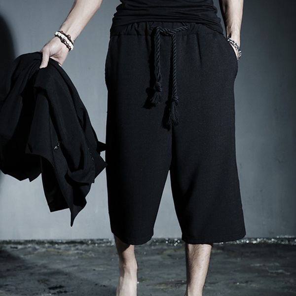 loose wide leg pants men fashion casual streetwear hip hop punk harem pants joggers trousers, Black
loose wide leg pants men fashion casual streetwear hip hop punk harem pants joggers trousers, Black