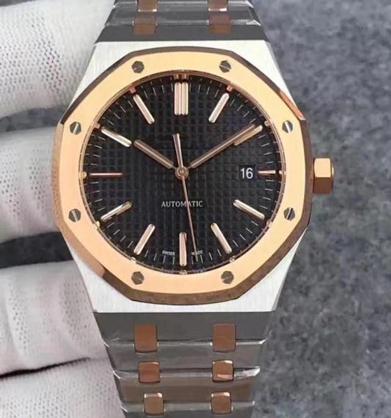 2020 mens watch automatic mechanical movement blue black dial royal oak series mens watch 15400 stainless steel starp men's watches, Slivery;brown
2020 mens watch automatic mechanical movement blue black dial royal oak series mens watch 15400 stainless steel starp men's watches, Slivery;brown