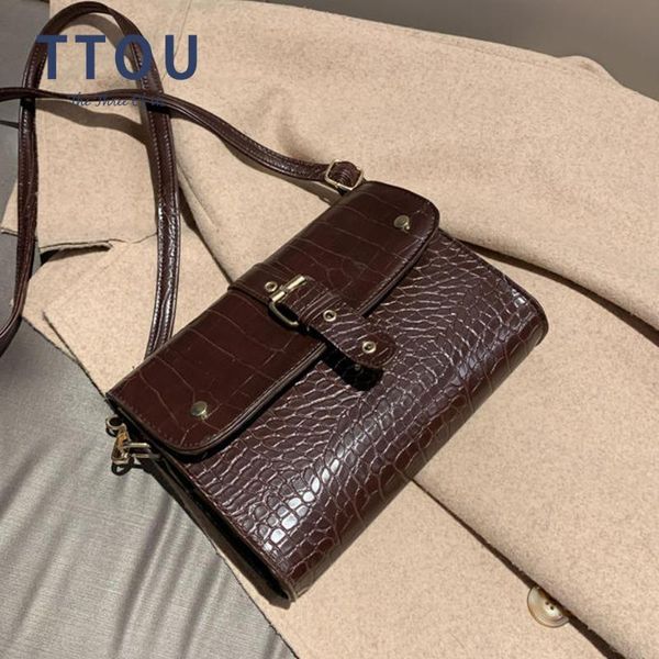 small crocodile pattern crossbody bag for women 2020 quality leather solid color shoulder bag casual ladies' messenger flap
small crocodile pattern crossbody bag for women 2020 quality leather solid color shoulder bag casual ladies' messenger flap