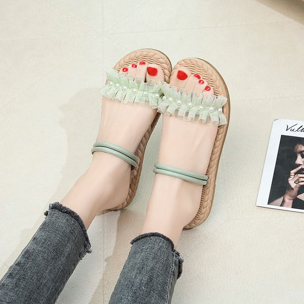 slippers casual female shoes slides low luxury 2020 flat soft pu fabric rubber fashion sweet riband shoes women woman's, Black
slippers casual female shoes slides low luxury 2020 flat soft pu fabric rubber fashion sweet riband shoes women woman's, Black